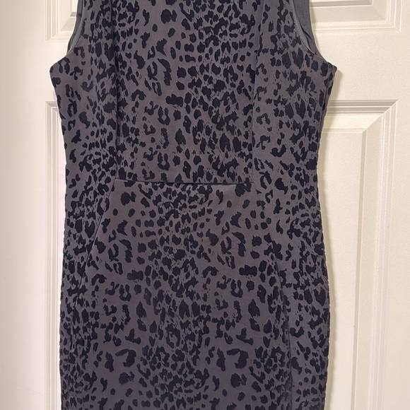 Calvin Klein Black on Black Patterned Dress - Picture 4 of 4